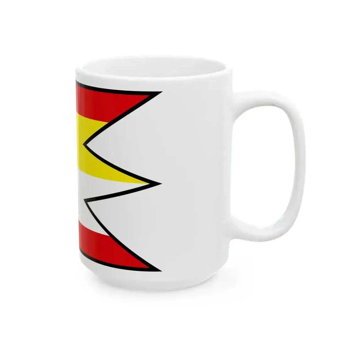 Cerveny Klastor Kezmarok Flag (Slovakia) White Coffee Mug - Go Mug Yourself