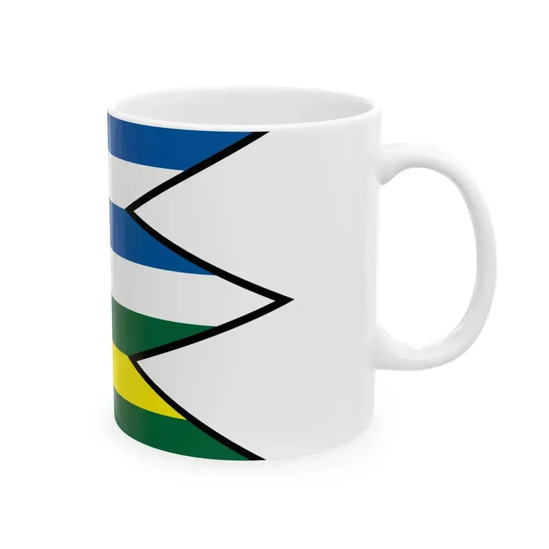 Ceske Brezovo Poltar Flag (Slovakia) White Coffee Mug - Go Mug Yourself