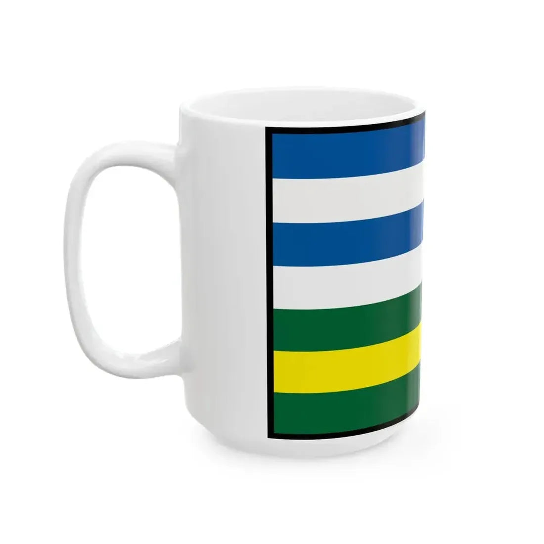Ceske Brezovo Poltar Flag (Slovakia) White Coffee Mug - Go Mug Yourself