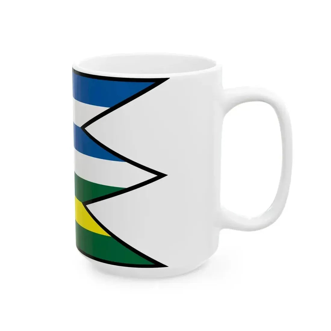 Ceske Brezovo Poltar Flag (Slovakia) White Coffee Mug - Go Mug Yourself