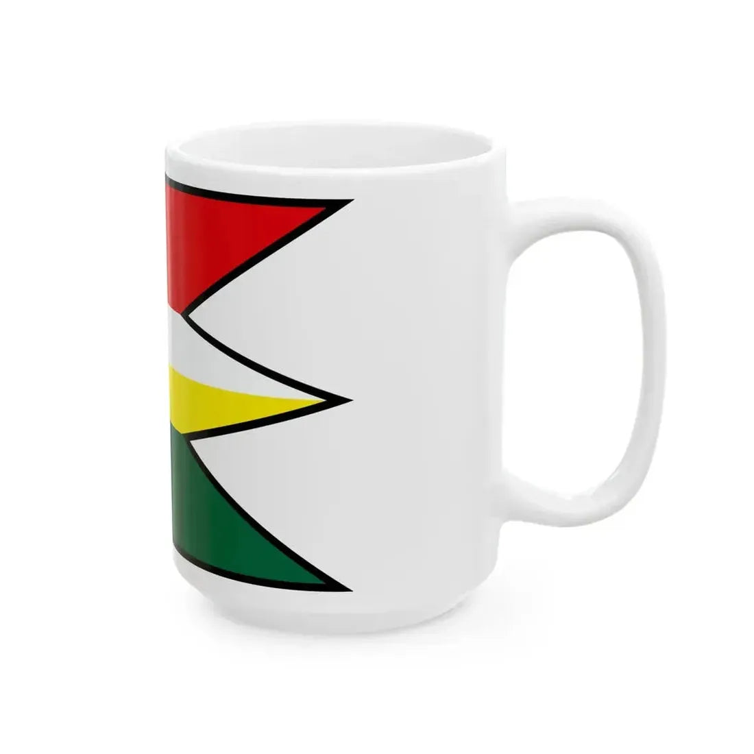 Cestice Kosice Okolie Flag (Slovakia) White Coffee Mug - Go Mug Yourself