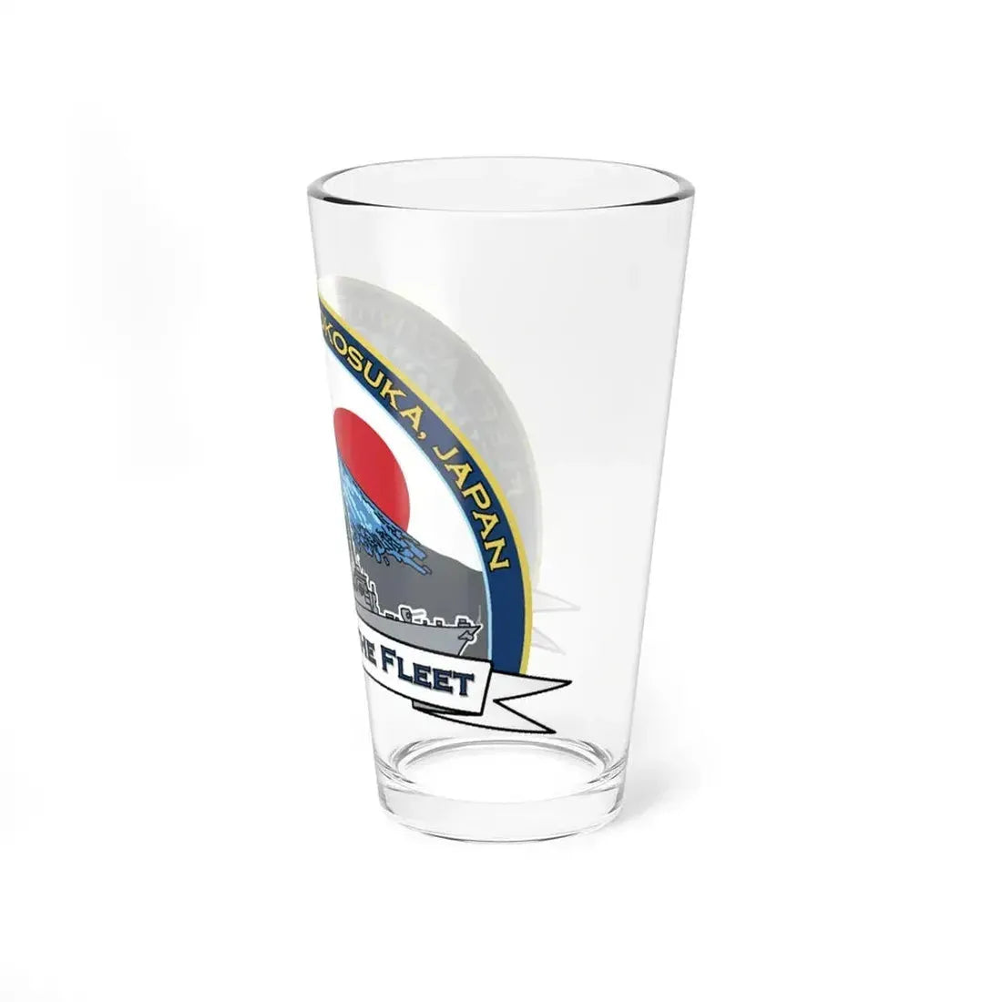 CFAY Fleet Activities Yokosuka Glass (U.S. Navy) Pint Glass 16oz - Go Mug Yourself