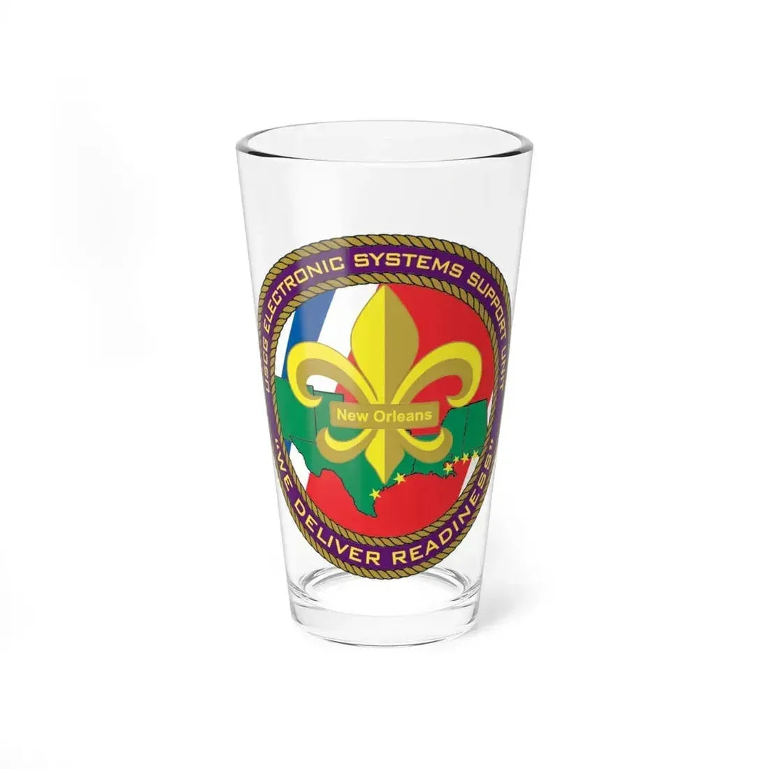 CG ESU New Orleans (U.S. Coast Guard) Pint Glass 16oz - Go Mug Yourself