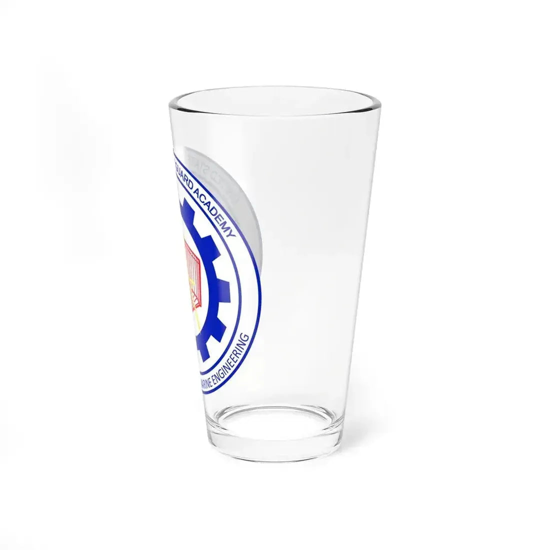 CG Naval Architecture & Marine Eng (U.S. Coast Guard) Pint Glass 16oz - Go Mug Yourself