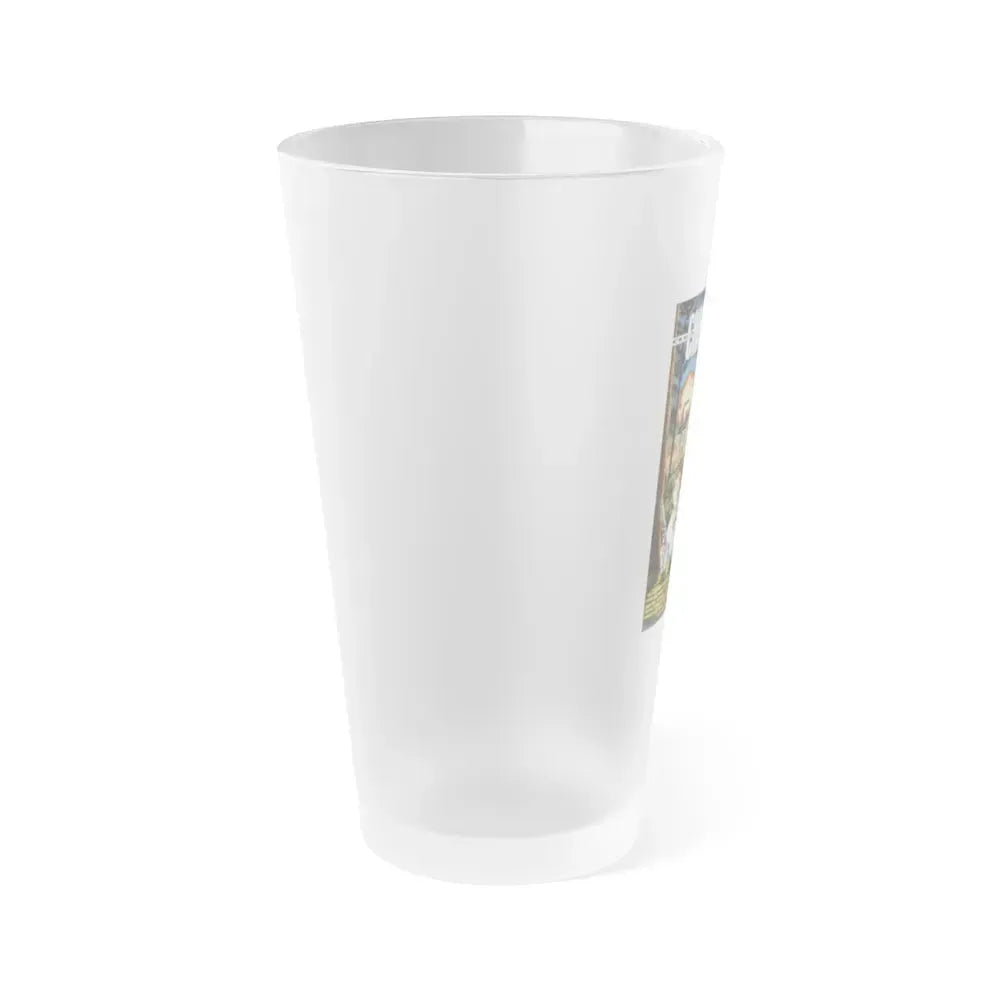 CHAIN GANG 1984 Movie Poster - Frosted Pint Glass 16oz - Go Mug Yourself