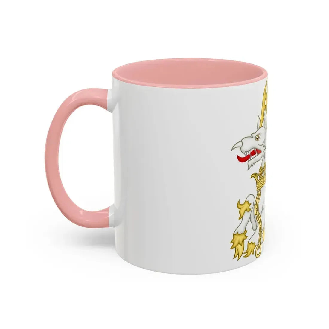 Chained Antelope Badge of Henry V & VI - Accent Coffee Mug - Go Mug Yourself