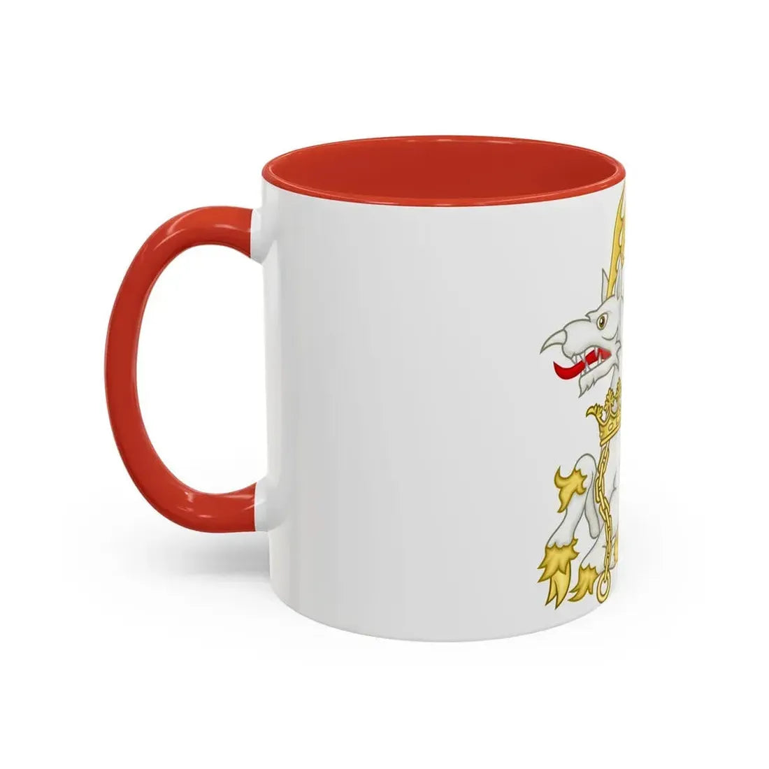 Chained Antelope Badge of Henry V & VI - Accent Coffee Mug - Go Mug Yourself