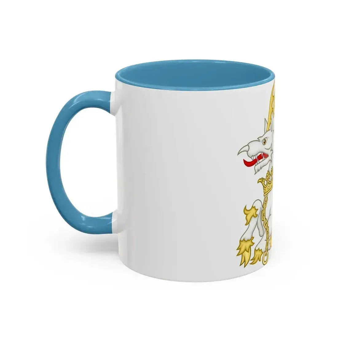 Chained Antelope Badge of Henry V & VI - Accent Coffee Mug - Go Mug Yourself