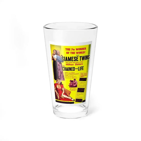 CHAINED FOR LIFE 1952 Movie Poster - Pint Glass 16oz 16oz - Go Mug Yourself