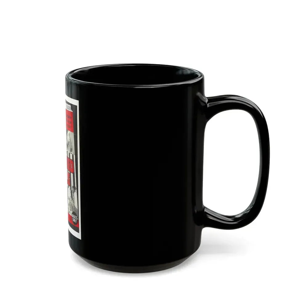CHAINED GIRLS 1965 Movie Poster - Black Coffee Mug - Go Mug Yourself