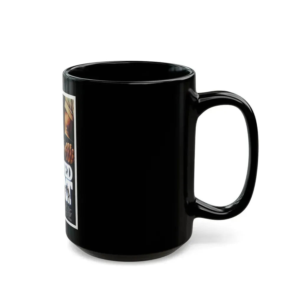 CHAINED HEAT 1983 Movie Poster - Black Coffee Mug - Go Mug Yourself