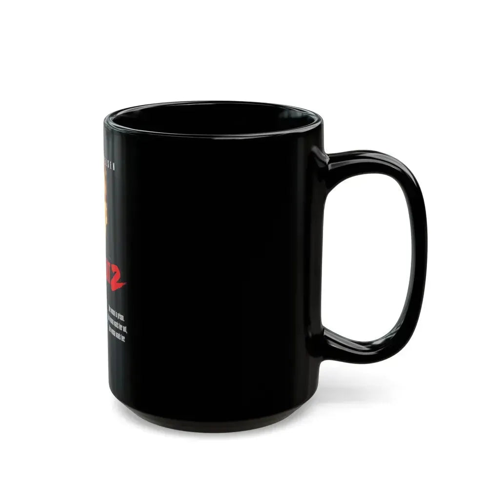 CHAINED HEAT 2 1993 Movie Poster - Black Coffee Mug - Go Mug Yourself