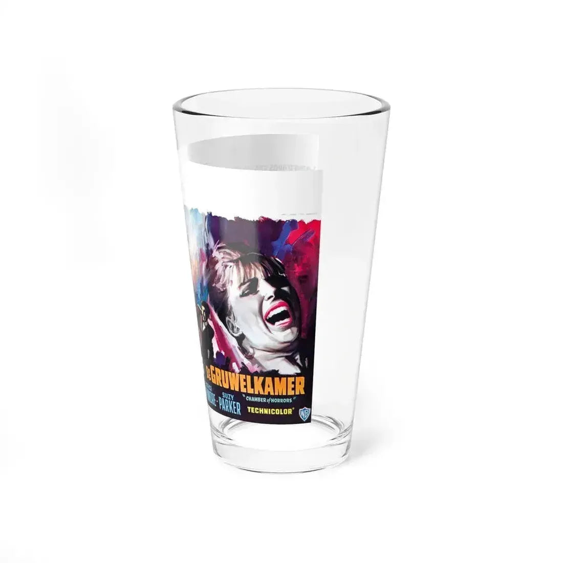CHAMBER OF HORRORS (BELGIAN) 1966 Movie Poster - Pint Glass 16oz - Go Mug Yourself