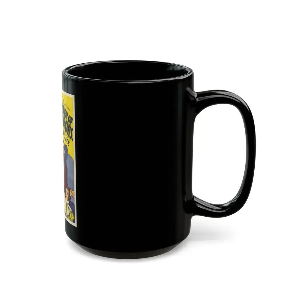 CHAMBER OF HORRORS (DOOR WITH SEVEN LOCKS) 1966 Movie Poster - Black Coffee Mug - Go Mug Yourself
