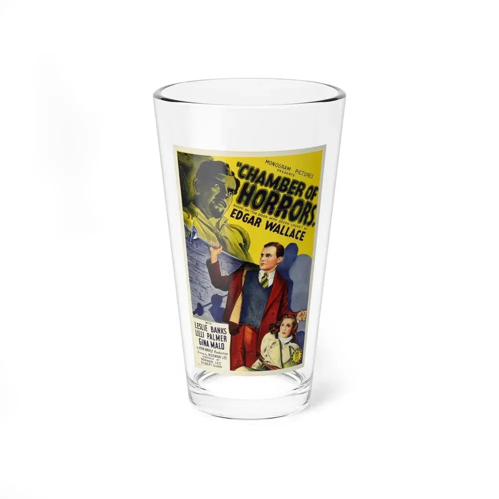 CHAMBER OF HORRORS (DOOR WITH SEVEN LOCKS) 1966 Movie Poster - Pint Glass 16oz 16oz - Go Mug Yourself