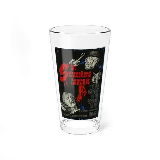 CHAMBER OF HORRORS (GERMAN) 1966 Movie Poster - Pint Glass 16oz 16oz - Go Mug Yourself