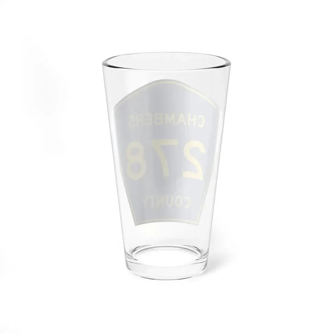 Chambers County Route 278 AL (Alabama) (Road Sign) Pint Glss 16oz - Go Mug Yourself