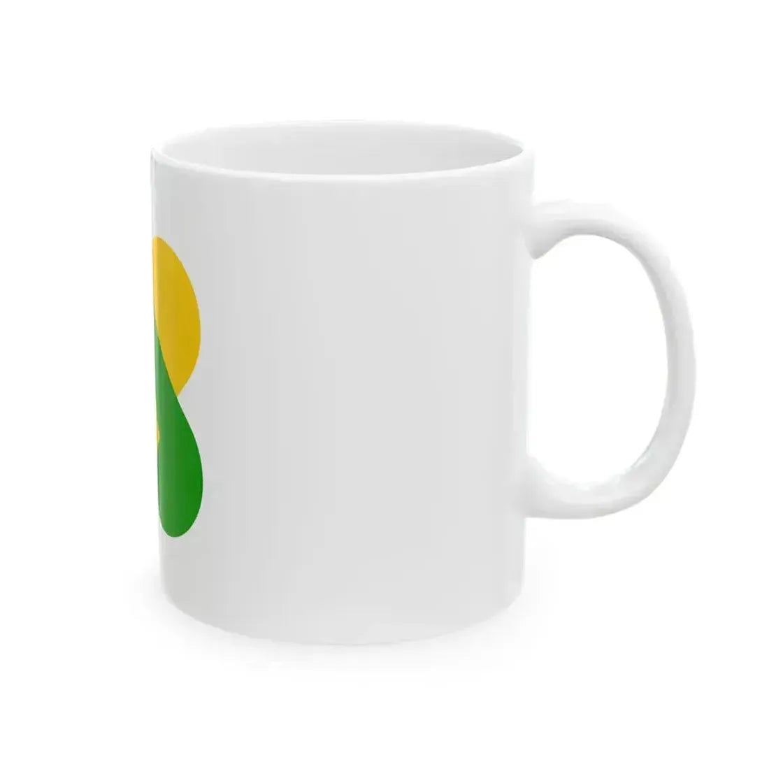 Champagne Ardenne flag (Belgium) White Coffee Mug - Go Mug Yourself