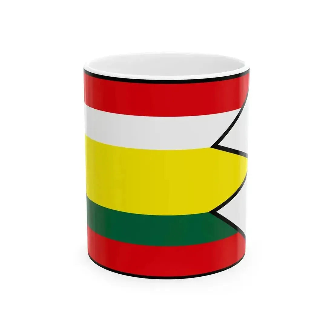 Chanava Rimavska Sobota Flag (Slovakia) White Coffee Mug 11oz - Go Mug Yourself