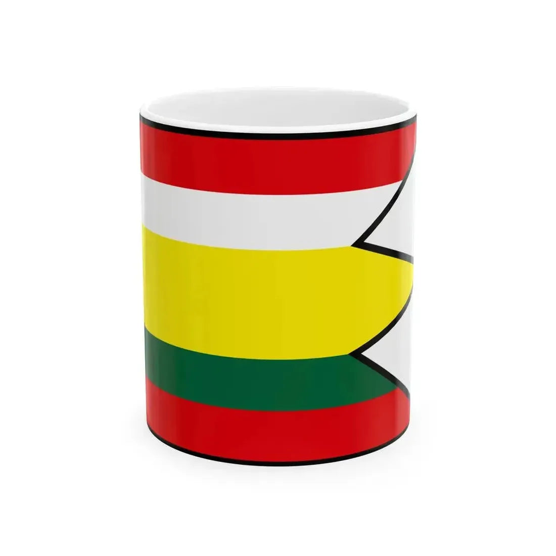 Chanava Rimavska Sobota Flag (Slovakia) White Coffee Mug 11oz - Go Mug Yourself