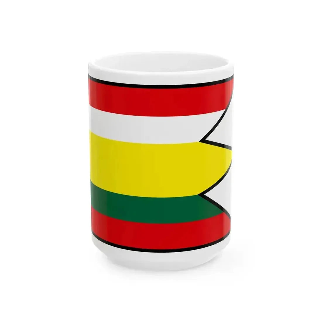 Chanava Rimavska Sobota Flag (Slovakia) White Coffee Mug 15oz - Go Mug Yourself