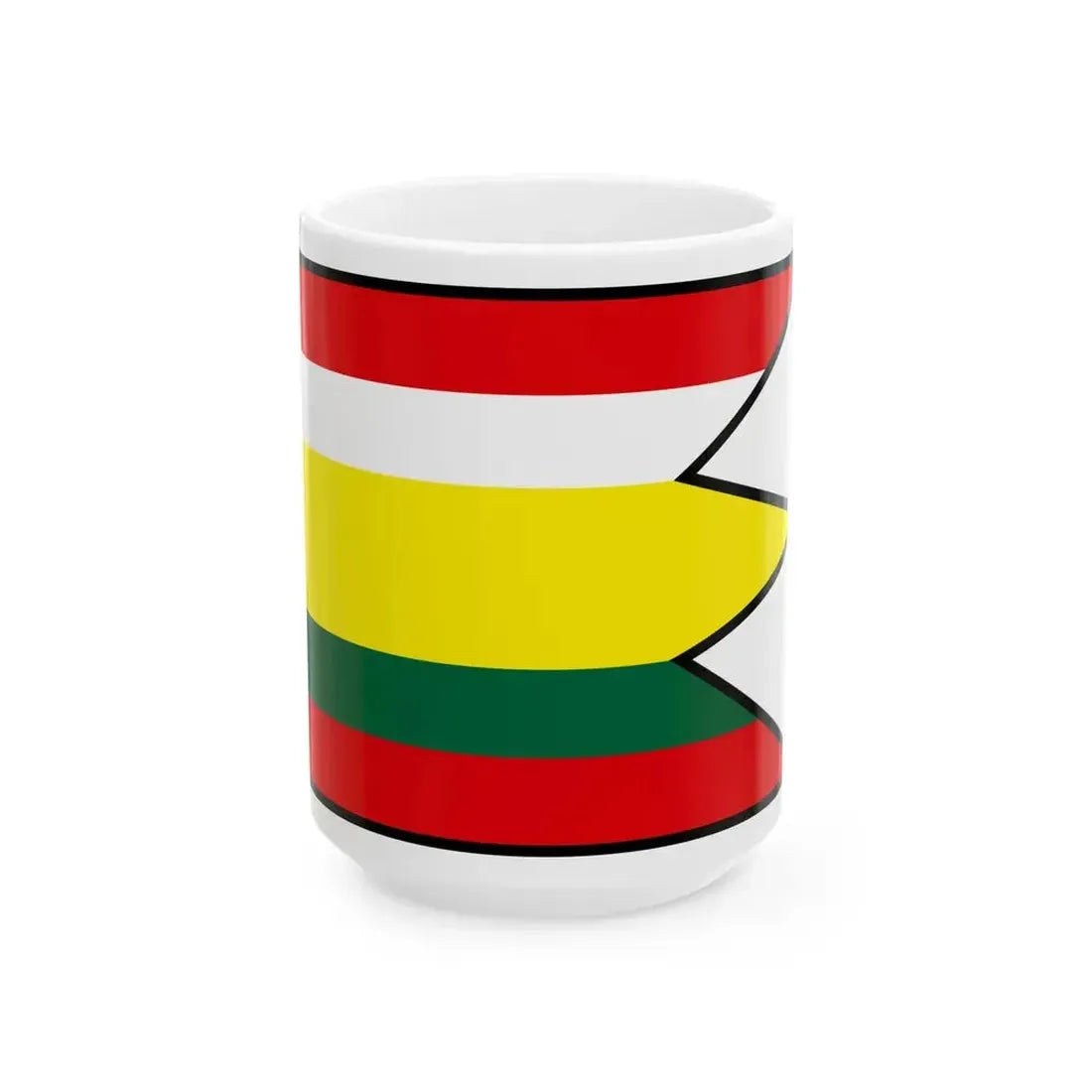 Chanava Rimavska Sobota Flag (Slovakia) White Coffee Mug 15oz - Go Mug Yourself