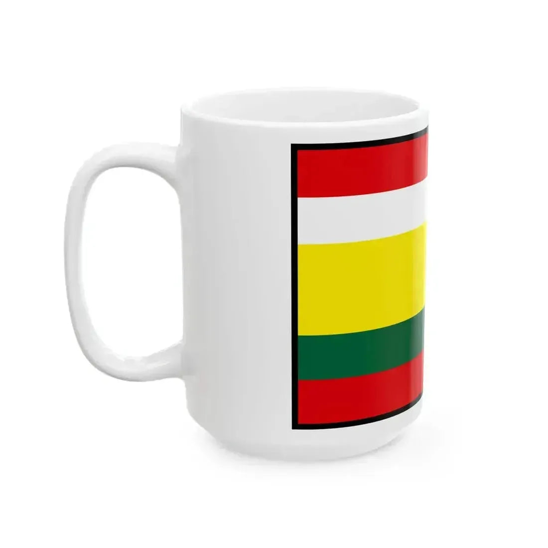 Chanava Rimavska Sobota Flag (Slovakia) White Coffee Mug - Go Mug Yourself