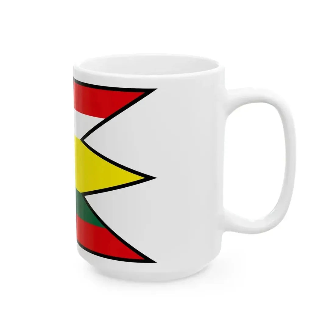 Chanava Rimavska Sobota Flag (Slovakia) White Coffee Mug - Go Mug Yourself