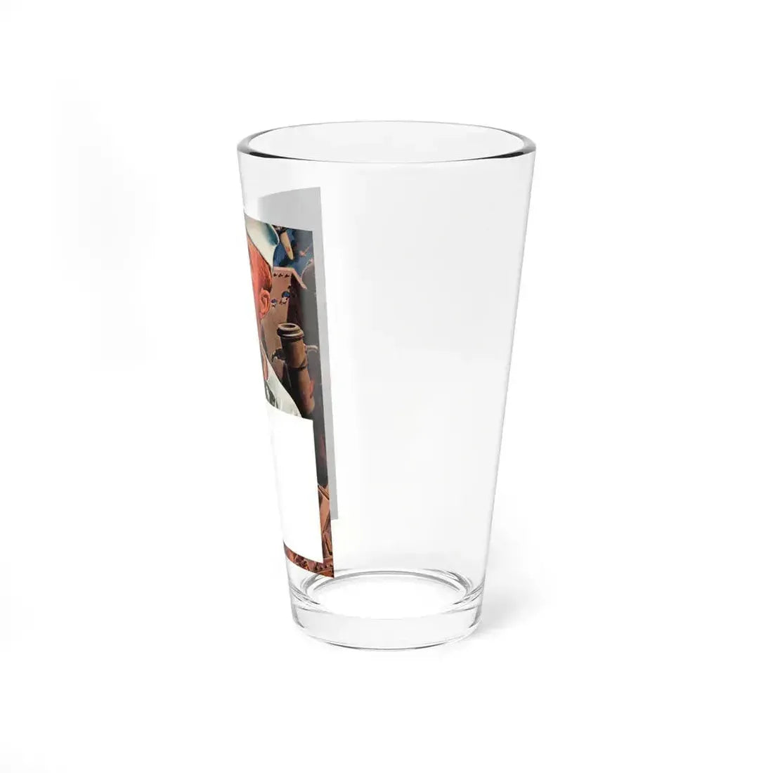 Change of Heart, Liberty magazine, March 27, 1943 (Magazine Illustration) Pint Glass 16oz - Go Mug Yourself