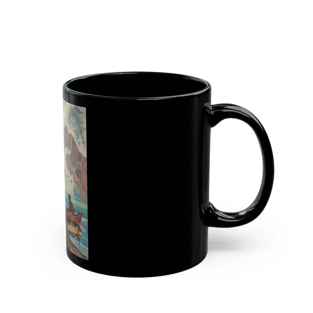 Changing Face of Alaska, Country Gentleman cover, July 1939 - Black Coffee Mug - Go Mug Yourself