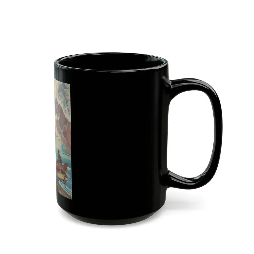 Changing Face of Alaska, Country Gentleman cover, July 1939 - Black Coffee Mug - Go Mug Yourself