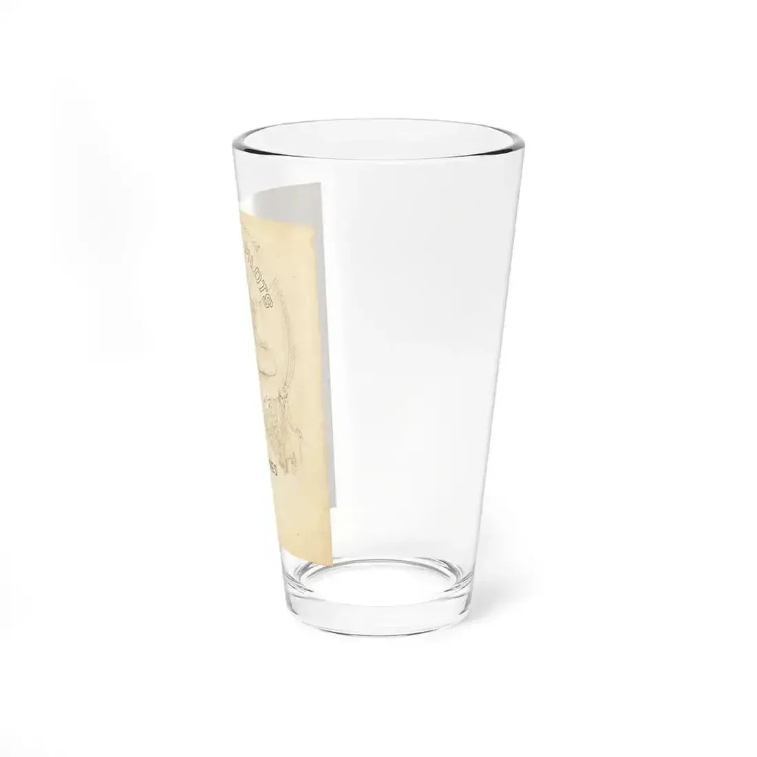 Changing Pilots, All-Story illustration, March 15, 1932 (Magazine Illustration) Pint Glass 16oz - Go Mug Yourself