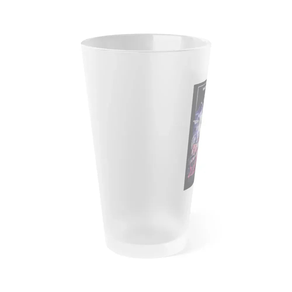 CHANNEL 13 1987 Movie Poster - Frosted Pint Glass 16oz - Go Mug Yourself
