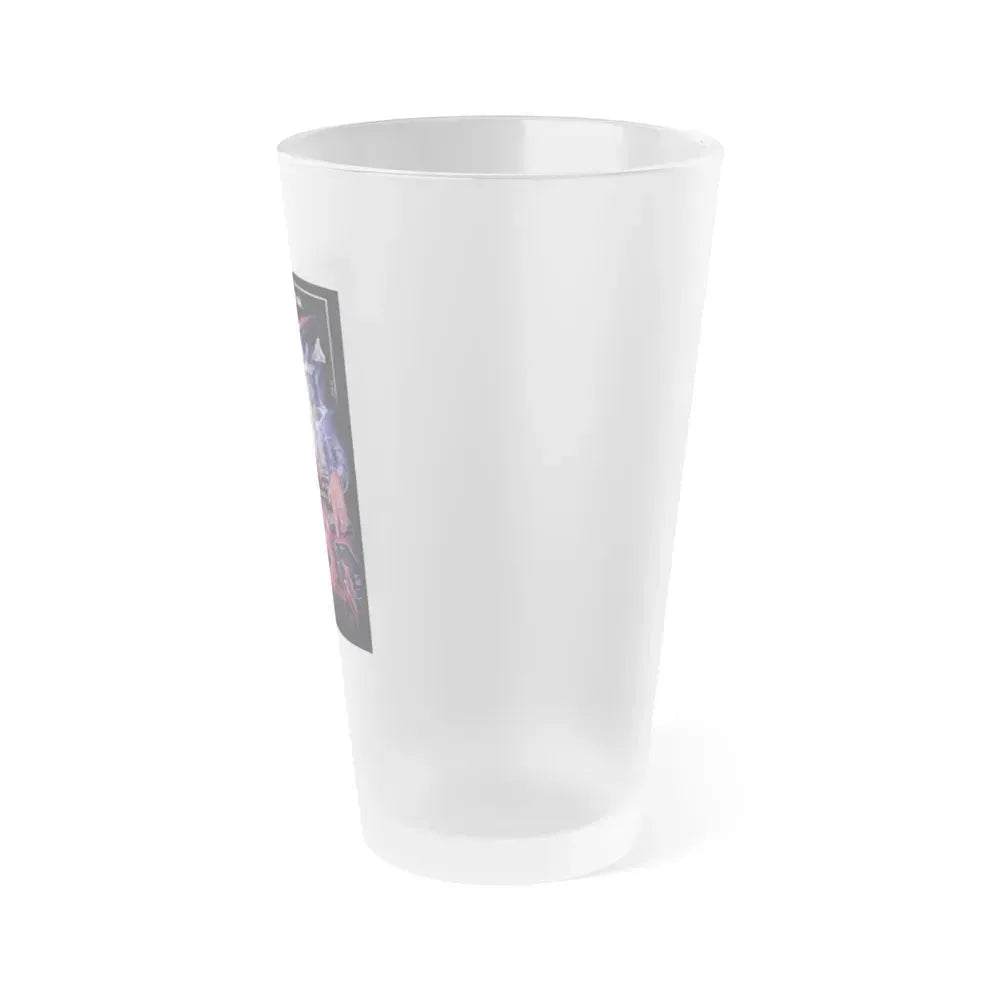 CHANNEL 13 1987 Movie Poster - Frosted Pint Glass 16oz - Go Mug Yourself