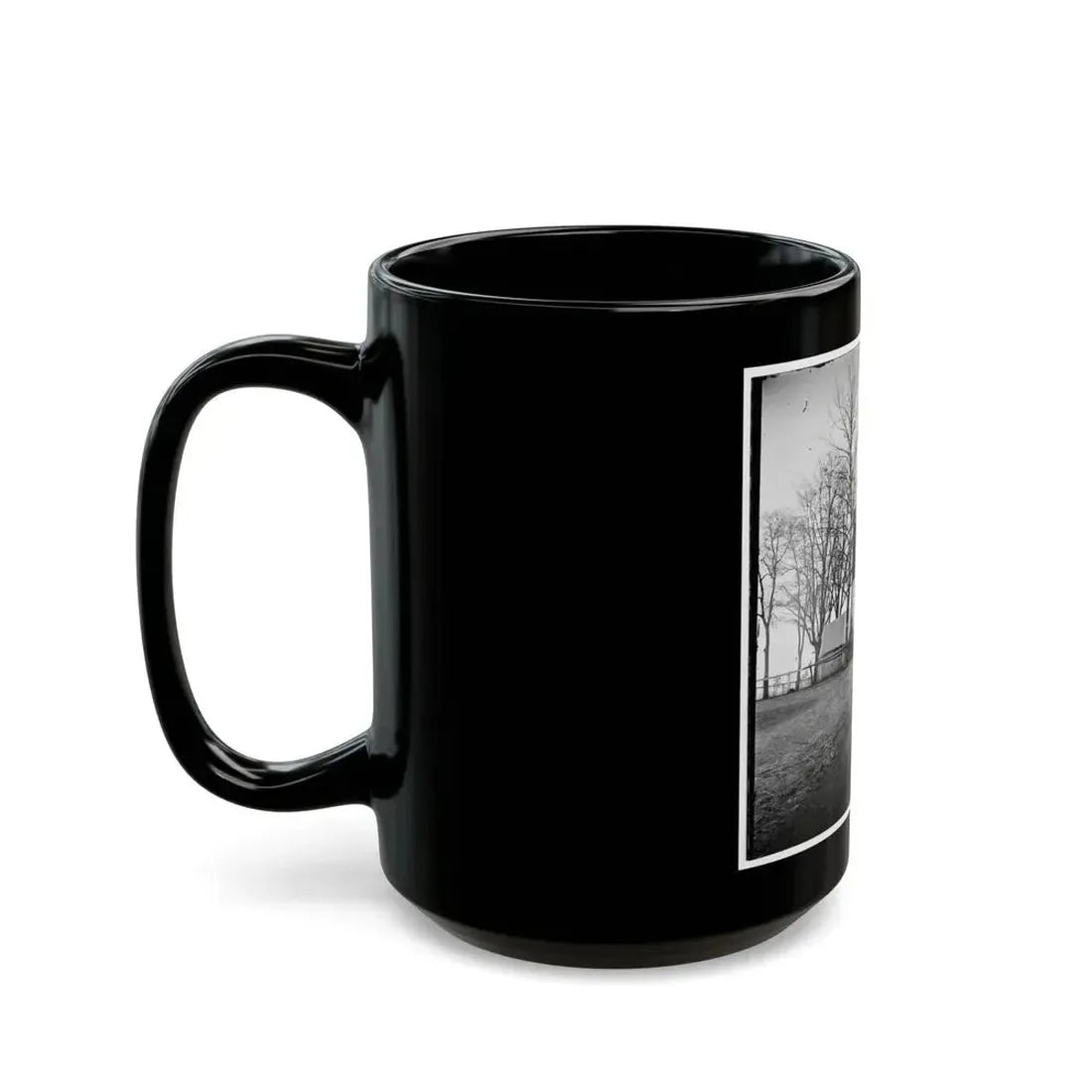 Chapin's Bluff, Virginia (Vicinity). Gen. David B. Birney's Headquarters (U.S. Civil War) Black Coffee Mug - Go Mug Yourself