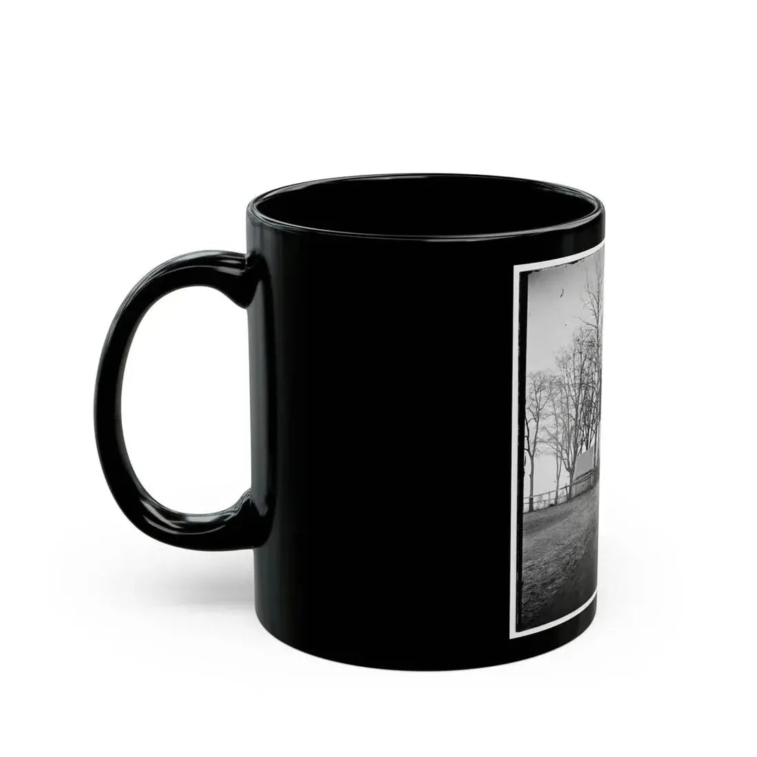 Chapin's Bluff, Virginia (Vicinity). Gen. David B. Birney's Headquarters (U.S. Civil War) Black Coffee Mug - Go Mug Yourself