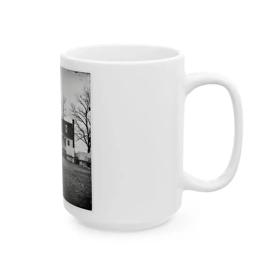 Chapin's Bluff, Virginia (Vicinity). Gen. David B. Birney's Headquarters (U.S. Civil War) White Coffee Mug - Go Mug Yourself