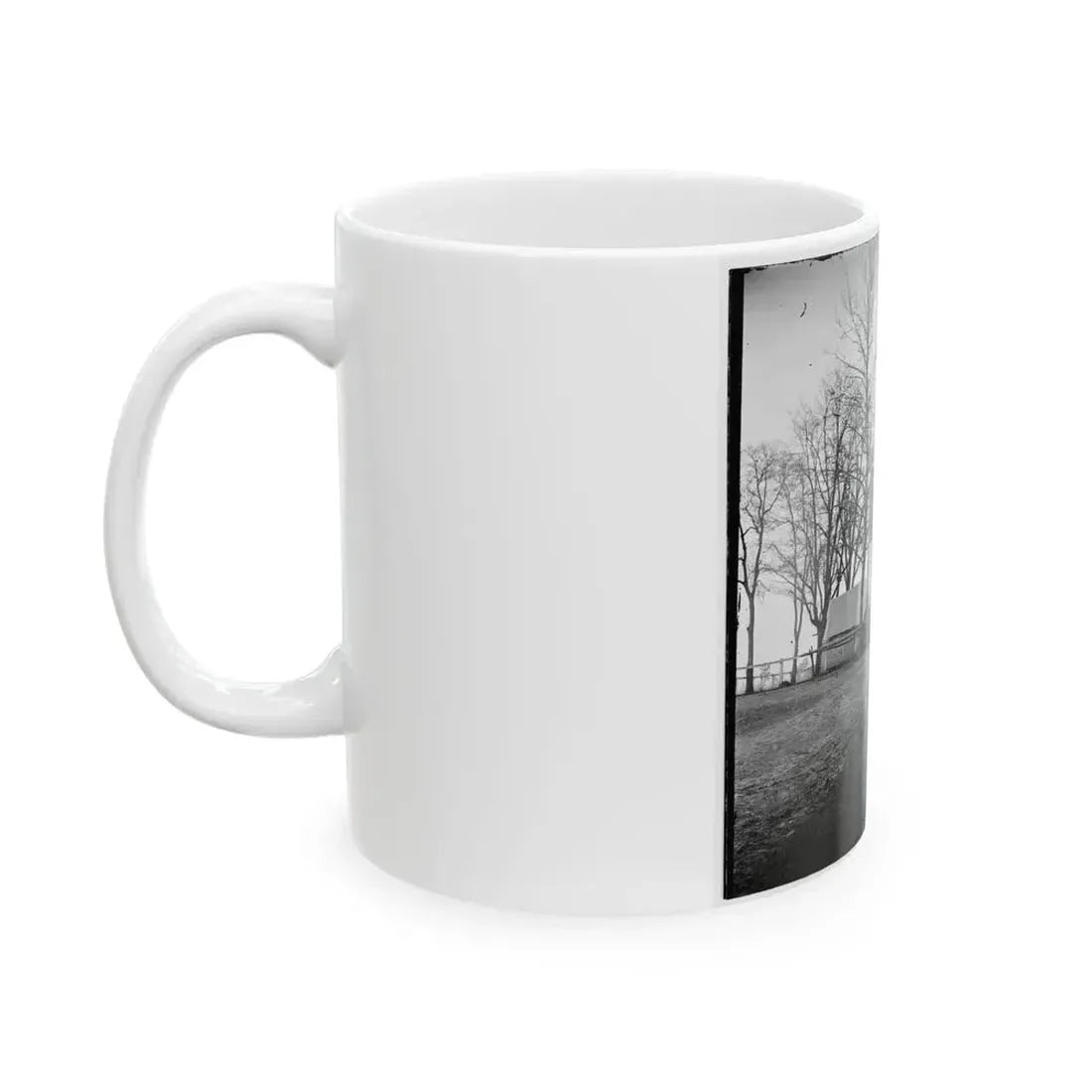 Chapin's Bluff, Virginia (Vicinity). Gen. David B. Birney's Headquarters (U.S. Civil War) White Coffee Mug - Go Mug Yourself