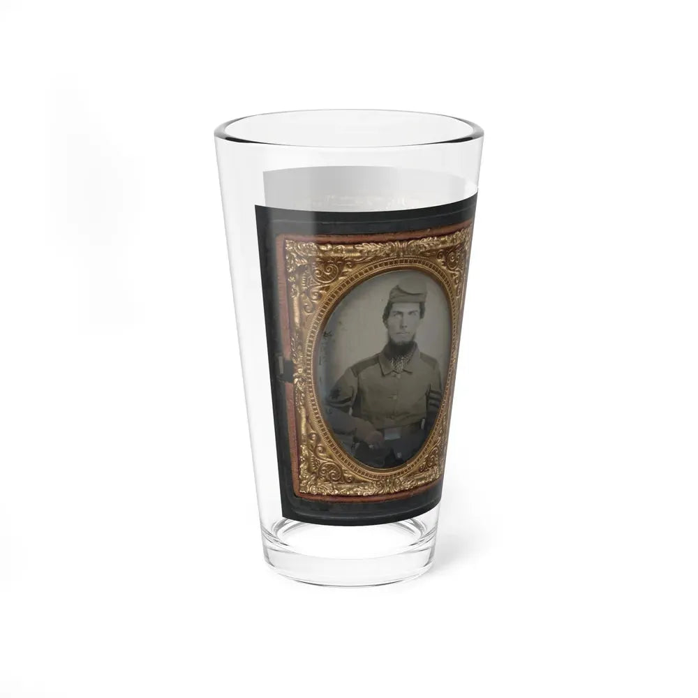 Chaplain Robert Bean Sutton Of The Army Of Northern Virginia In Uniform And After The War (U.S. Civil War) Pint Glass 16oz - Go Mug Yourself