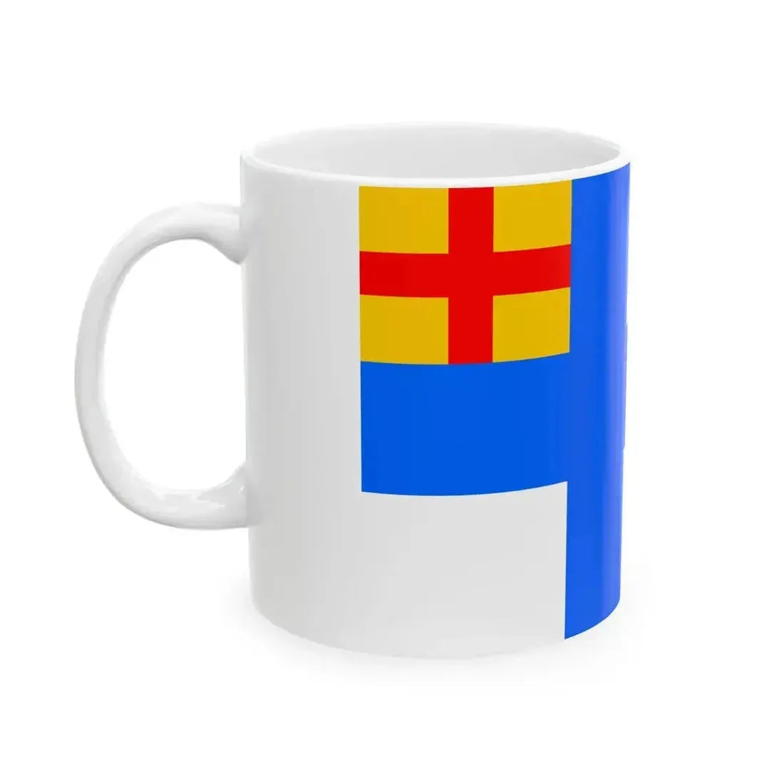 Charge dAffairs standard of Finland 1918 (Finland) White Coffee Mug - Go Mug Yourself