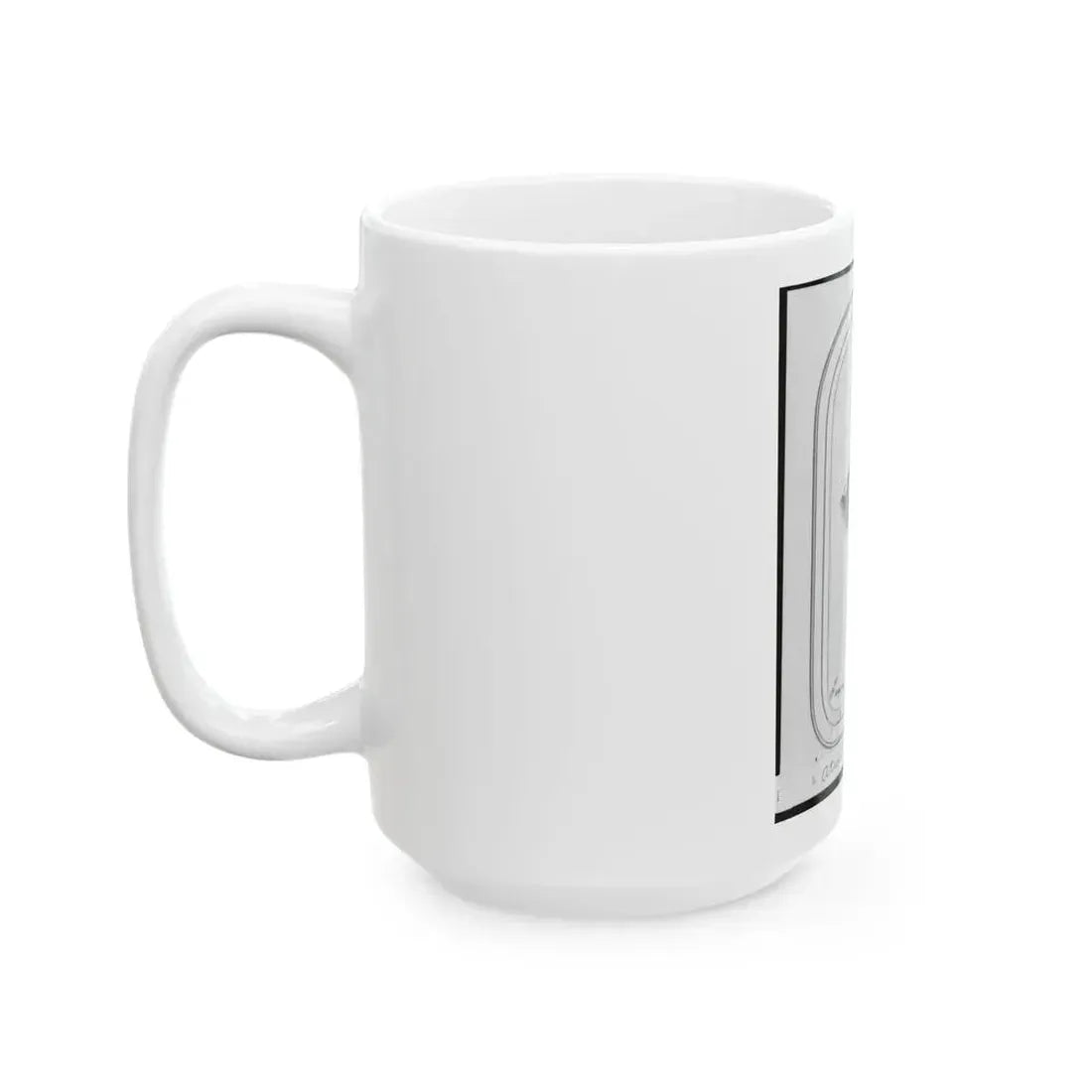 Charles A. Atwell, Bust Portrait, Facing Right, Wearing Military Uniform (U.S. Civil War) White Coffee Mug - Go Mug Yourself