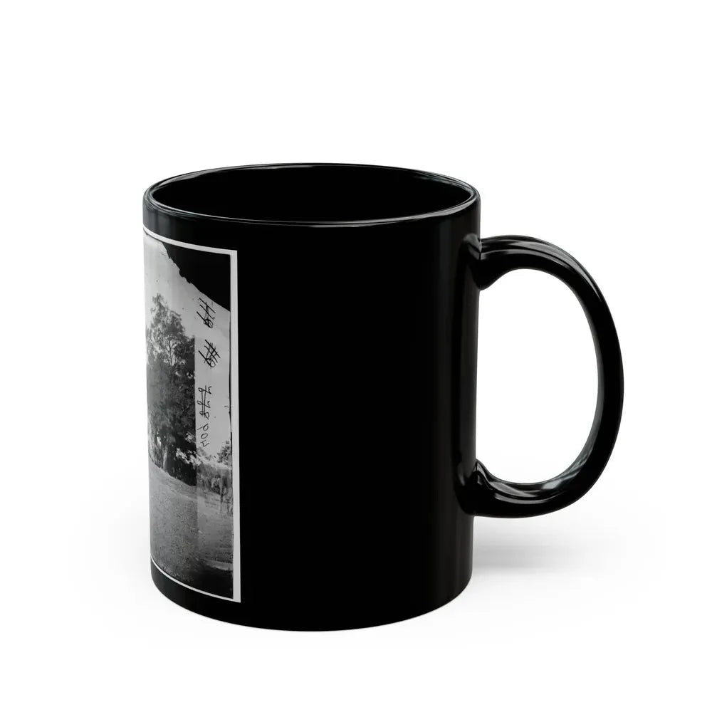 Charles City Court House, Va. Rear View Of The Courthouse (U.S. Civil War) Black Coffee Mug - Go Mug Yourself