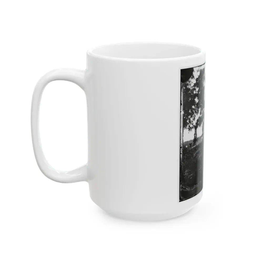 Charles City Court House, Va. Ruins Of Houses (U.S. Civil War) White Coffee Mug - Go Mug Yourself