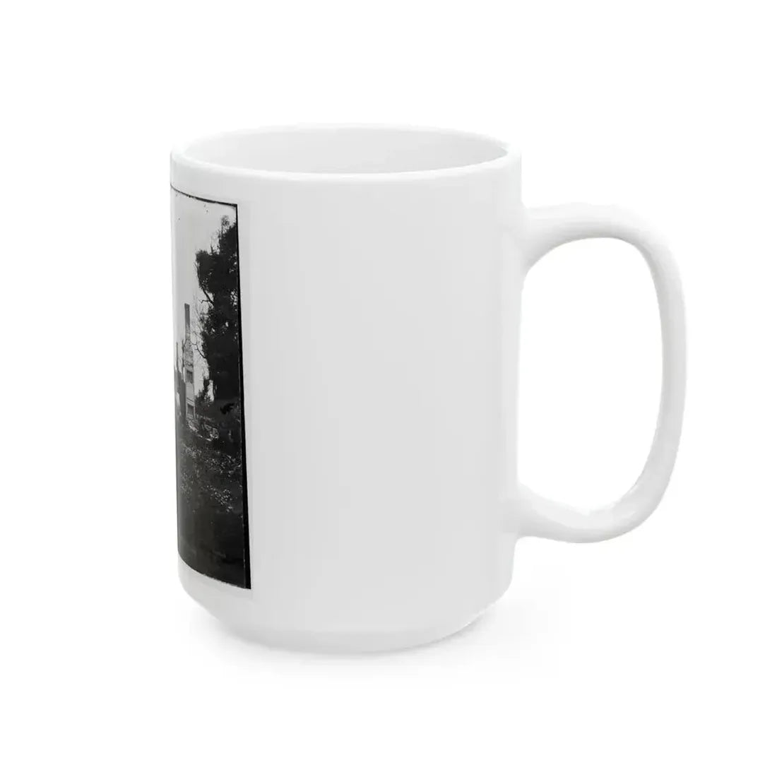 Charles City Court House, Va. Ruins Of Houses (U.S. Civil War) White Coffee Mug - Go Mug Yourself