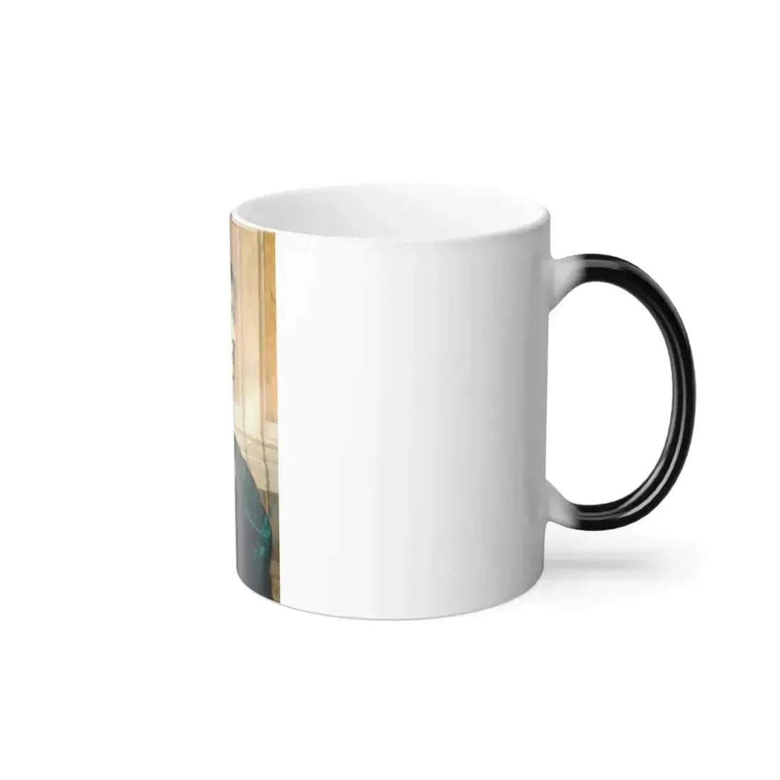 Charles Edward Perugini (1839-1918) Kate - Oil on Canvas - Color Changing Mug 11oz - Go Mug Yourself