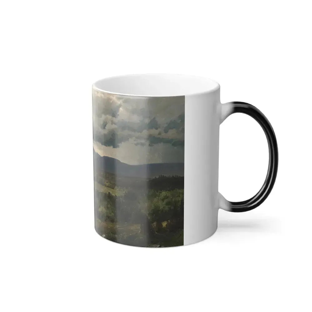 Charles Herbert Moore (1840-1930) The Catskills in Spring - Oil on canvas 1861 - Color Changing Mug 11oz - Go Mug Yourself