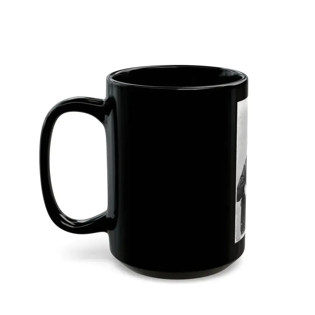 Charles R. Woods, Three-Quarter Length Portrait, Seated, Facing Right (U.S. Civil War) Black Coffee Mug - Go Mug Yourself