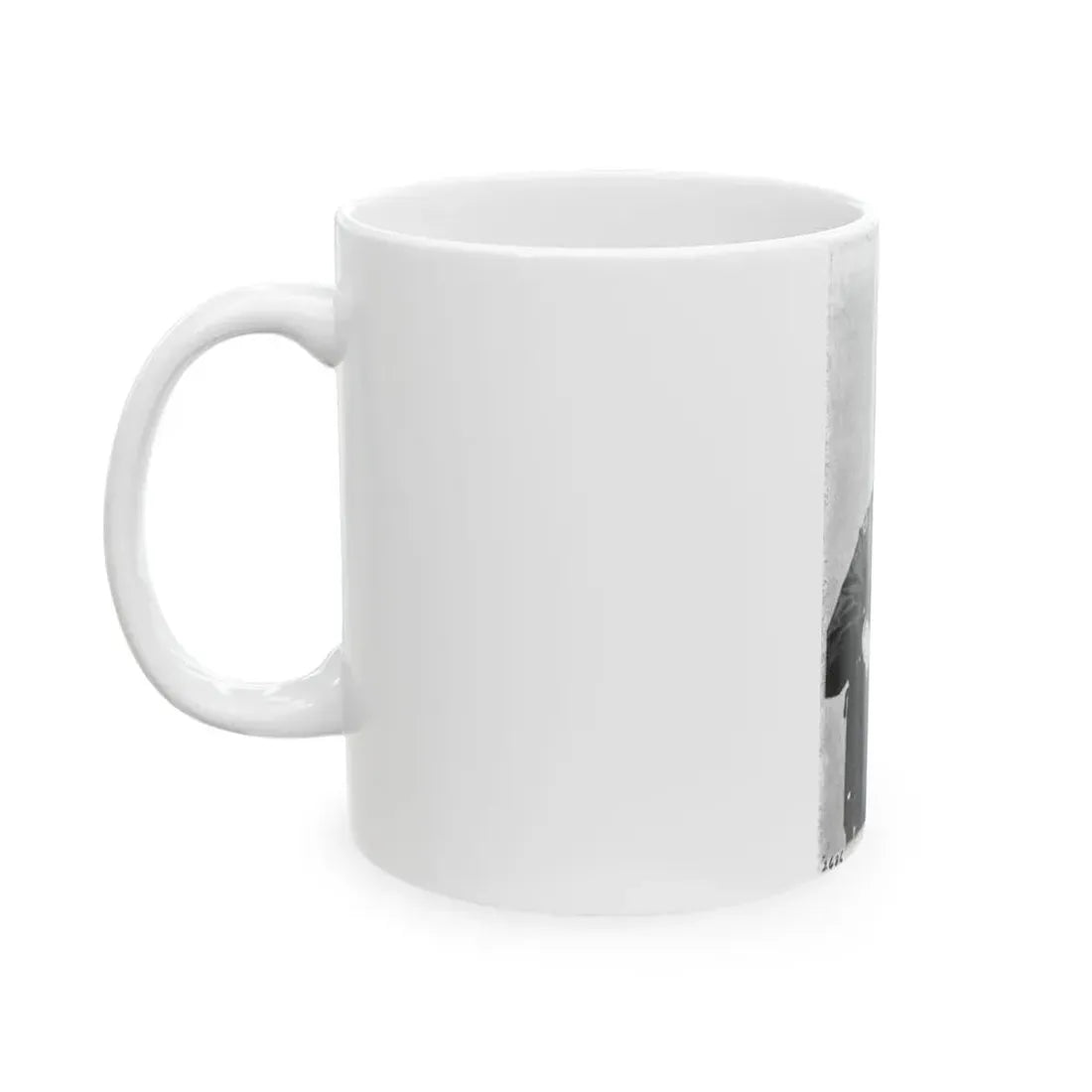 Charles R. Woods, Three-Quarter Length Portrait, Seated, Facing Right (U.S. Civil War) White Coffee Mug - Go Mug Yourself