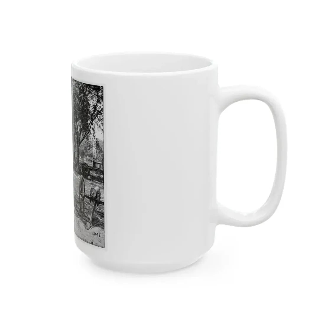 Charleston, S.C. Blakely Guns And Ammunition In The Arsenal Yard (U.S. Civil War) White Coffee Mug - Go Mug Yourself