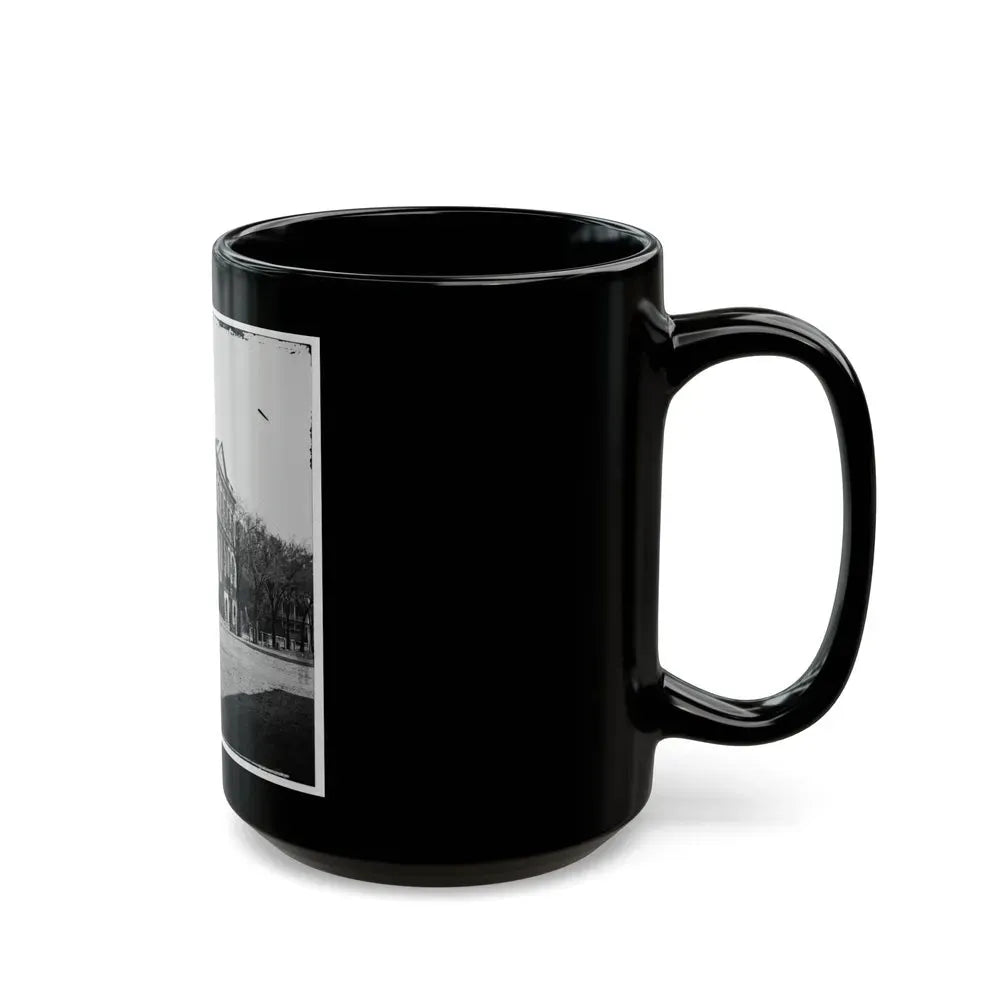 Charleston, S.C. City Hall (80 Broad Street) (U.S. Civil War) Black Coffee Mug - Go Mug Yourself
